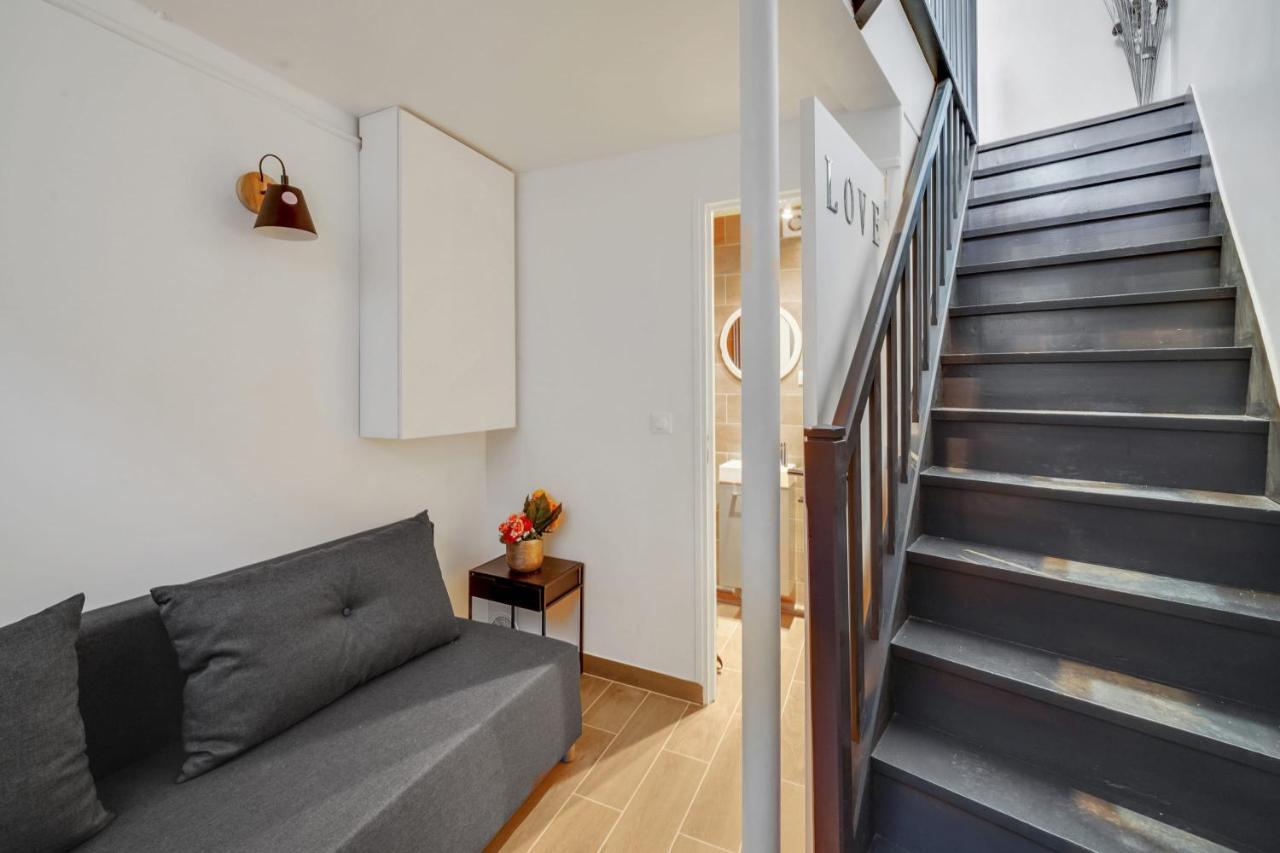 Loft In Heart Of Paris Moulin Rouge Apartment Bagian luar foto